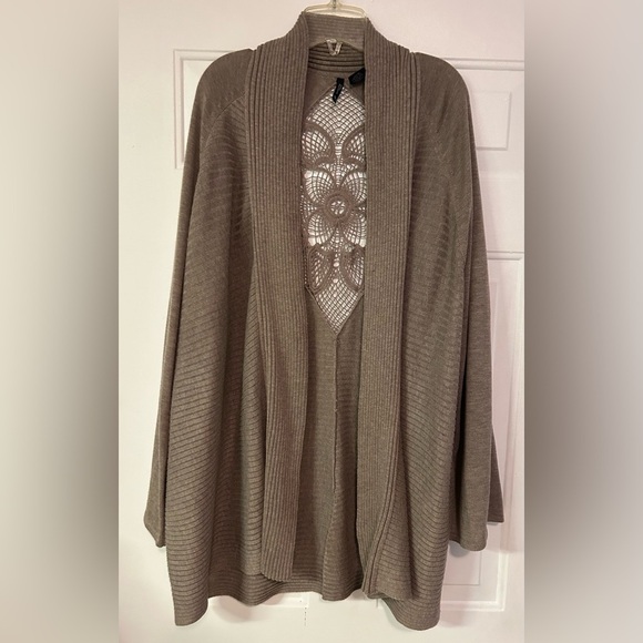New Directions Women’s Cardigan Open Design On Back Size 2X - Picture 1 of 6
